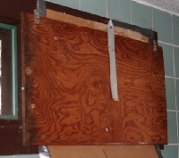 Replace broken windows at kitchen and Dining Hall (1,150 KB)
