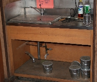 Install trap and cabinet doors (1,869 KB)